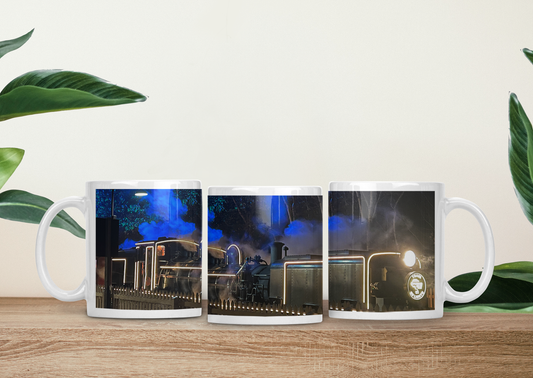 Coffee Mug - Puffing Billy Train of Lights