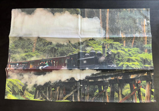 T-Towel - 14A Puffing Billy Trestle bridge