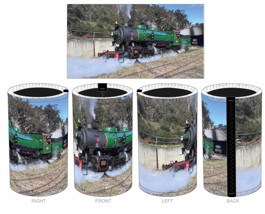Stubby Holder - ‘The Yank’ ZigZag Railway