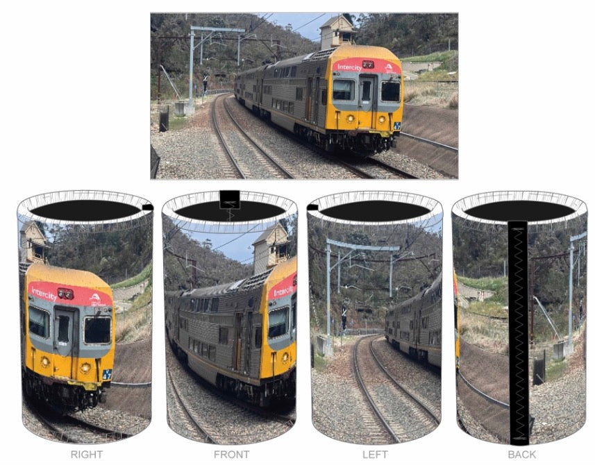 Stubby Holder - V set at ZigZag Railway